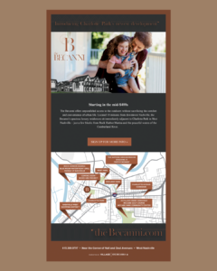 The Becanni | Launch eBlast