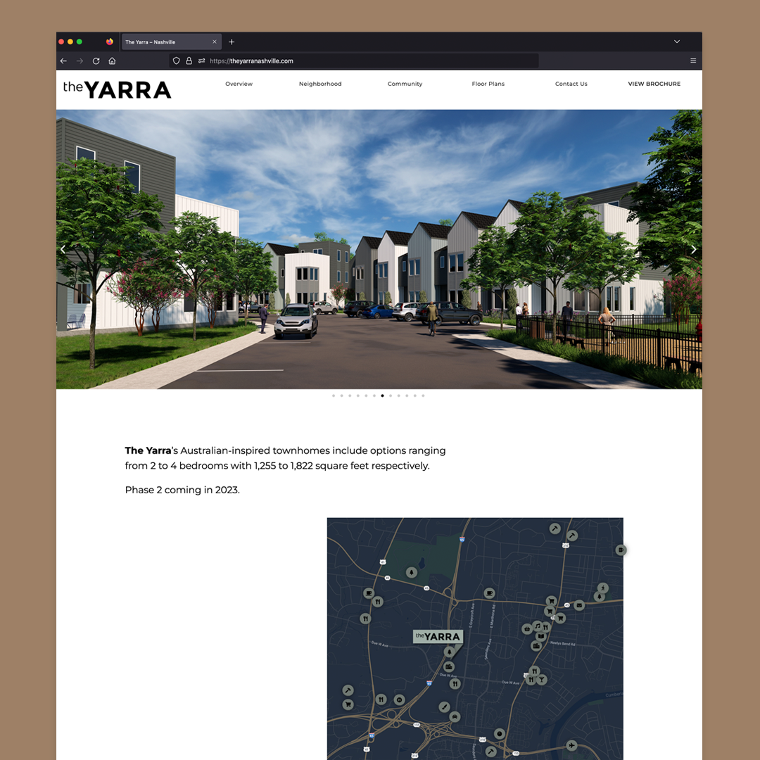 The Yarra | Website