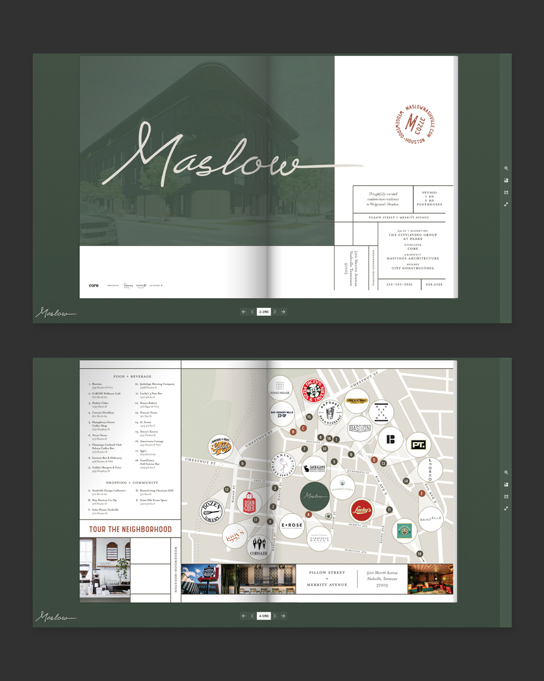 Maslow | Digital Brochure